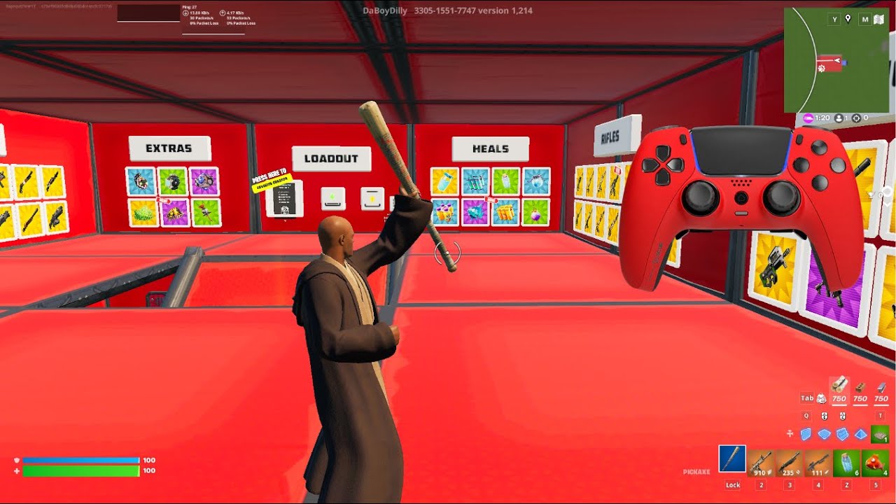 *NEW* MACE WINDU SKIN Fortnite 3v3v3v3 Go Goated🐐Zone Wars Gameplay🎮