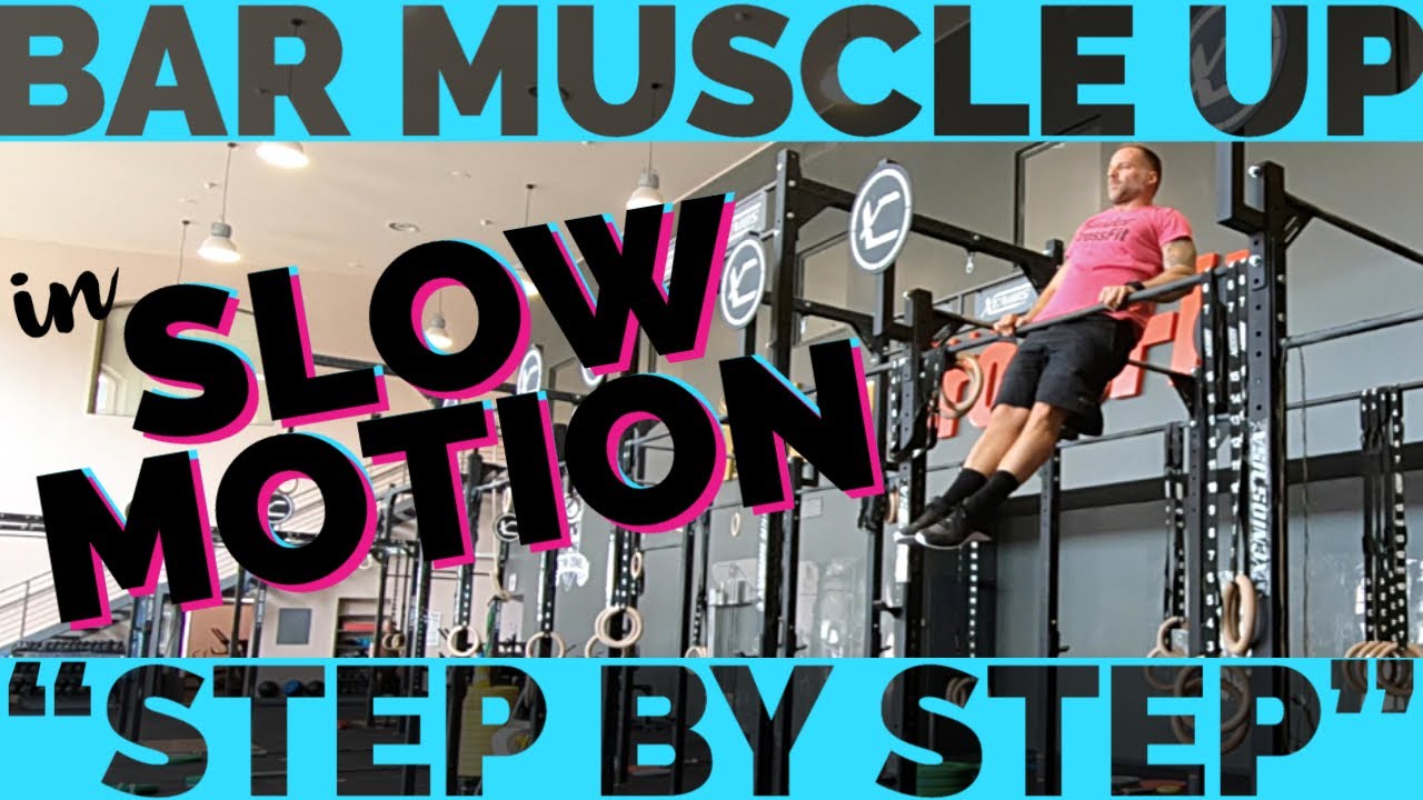 Come fare i Bar Muscle Up / SLOW MOTION / Step by Step / How to Beginner /Crossfit® Tutorial