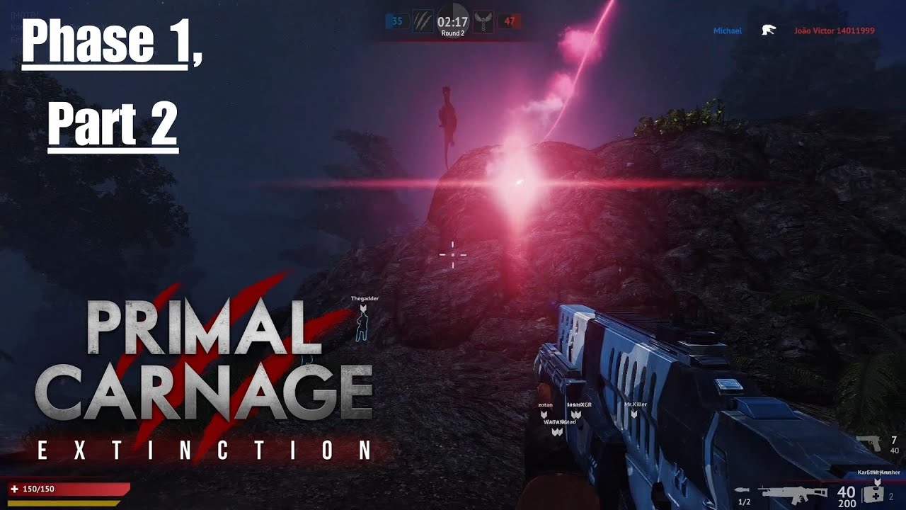 New NIGHT Map! Primal Carnage Extinction Update Phase 1 Part 2 of 2