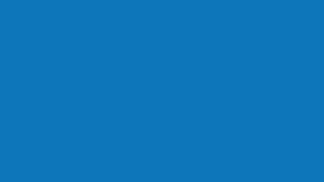Blank BLUE Screen For 15 Minute 4K