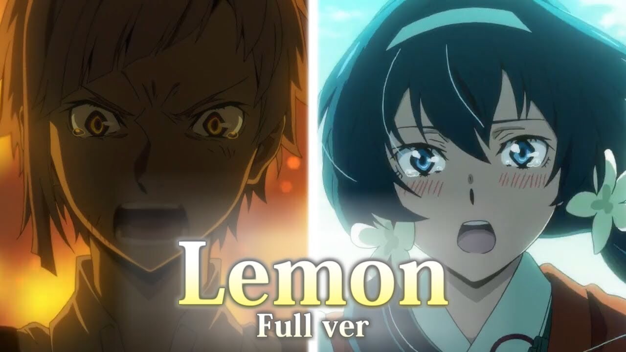 【文豪ストレイドッグスMAD】「 Lemon 」泉鏡花 / 中島敦  “Bungou stray dogs”MAD