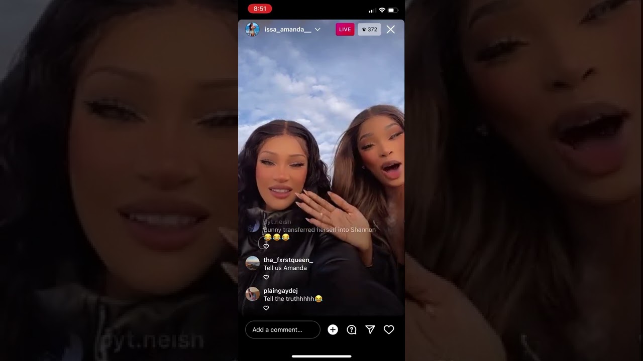 Amanda & Shannon IG live 3/17/22 pt3