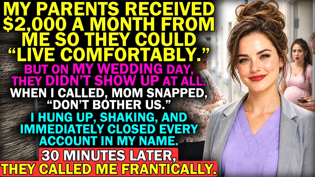 My Parents Received $2K a Month From Me So They Could &ldquo;Live Comfortably &rdquo; But on My Wedding Day&hellip;