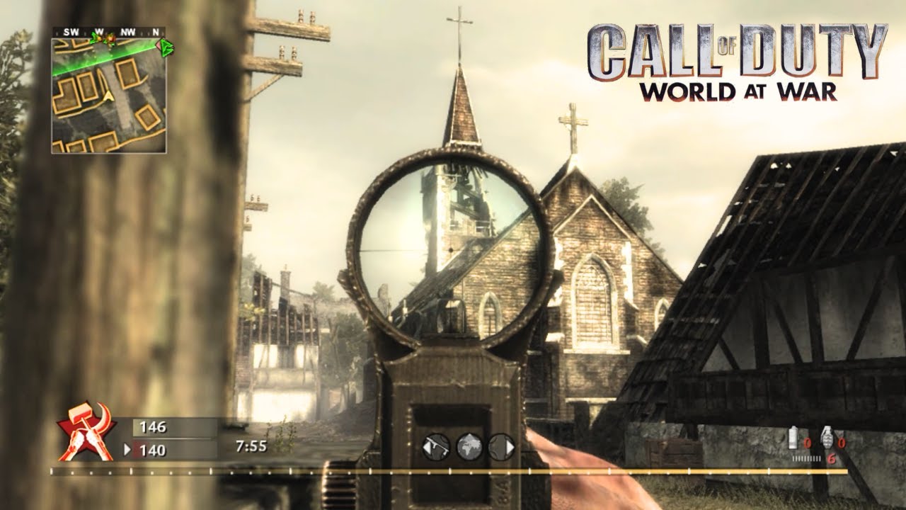 Call of Duty World at War: Multiplayer Gameplay (No Commentary)