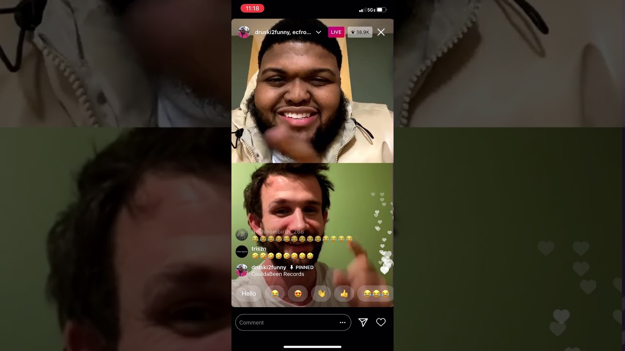 druski2funny coulda been records ig live hilarious