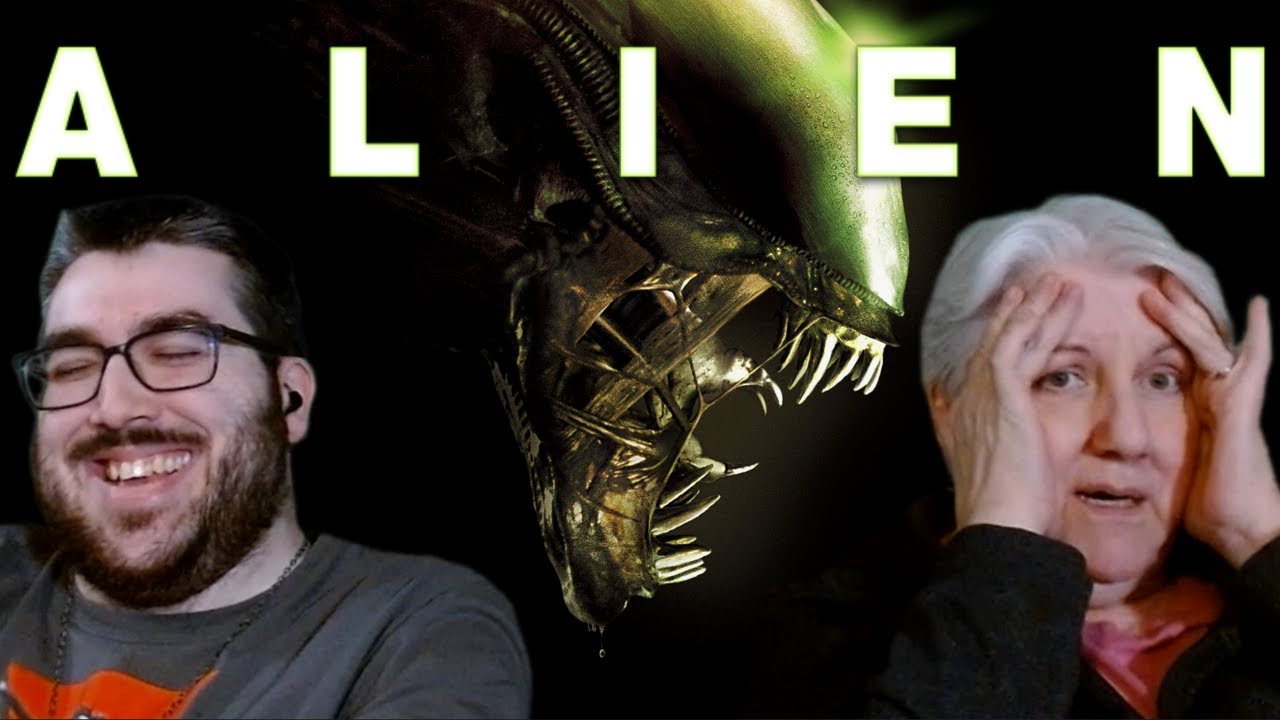 My Mom Watches ALIEN (1979) | Movie Reaction | First Time Watching