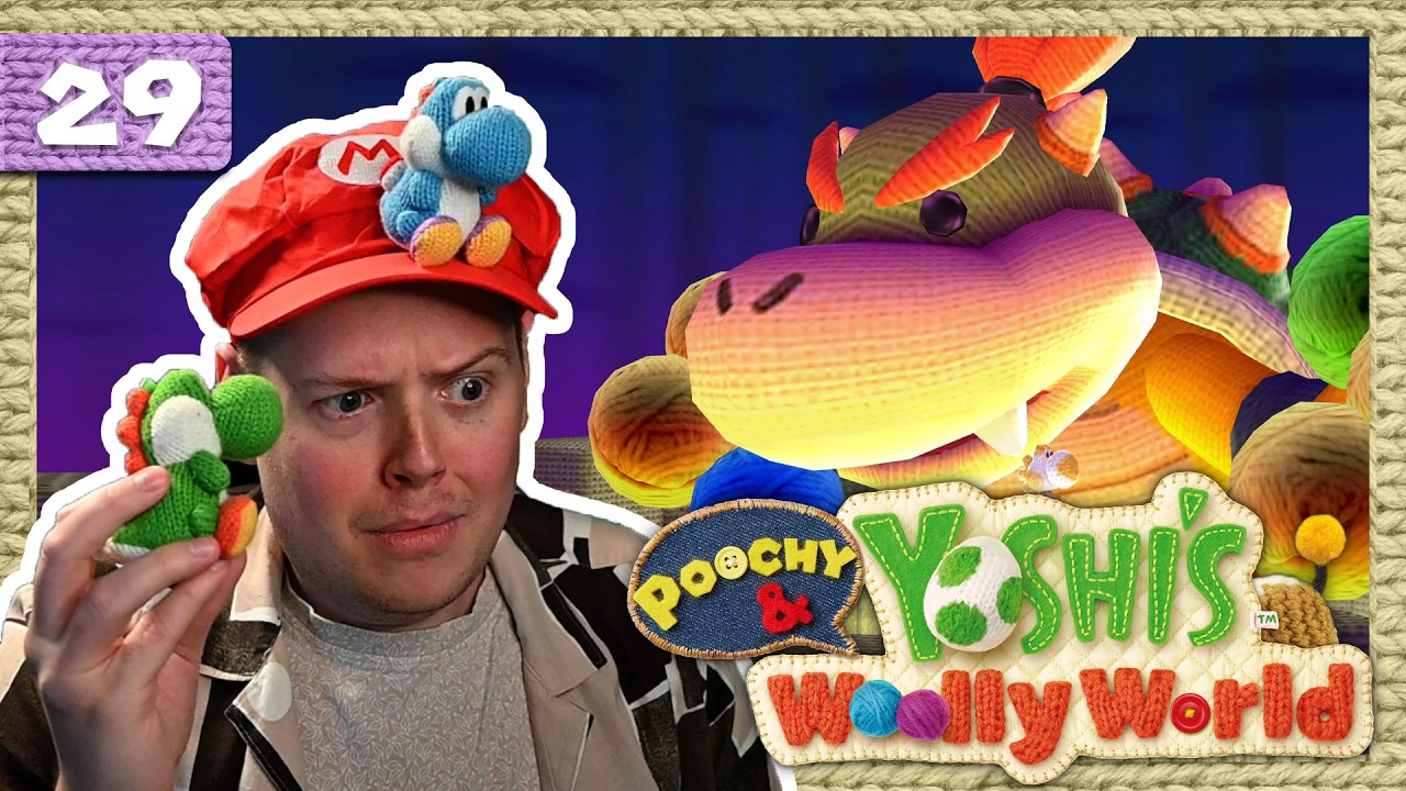 Poochy & Yoshi's Woolly World - Defeating Baby Bowser • Episode 29