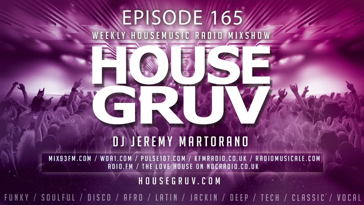 HOUSE GRUV 165 🤩 Angelo Ferreri - Sandy Rivera - Soul Avengerz - Funky House Music DJ Mix 🤩