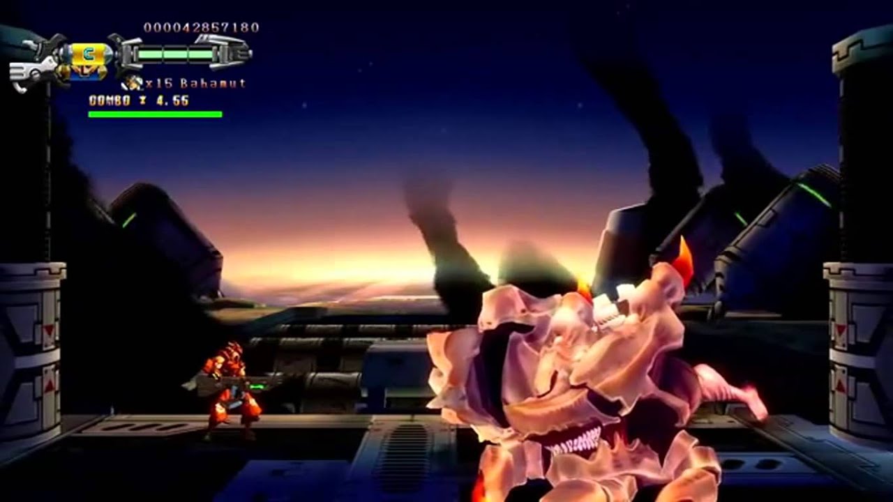 Hard Corps Uprising Final Boss(No Damage)