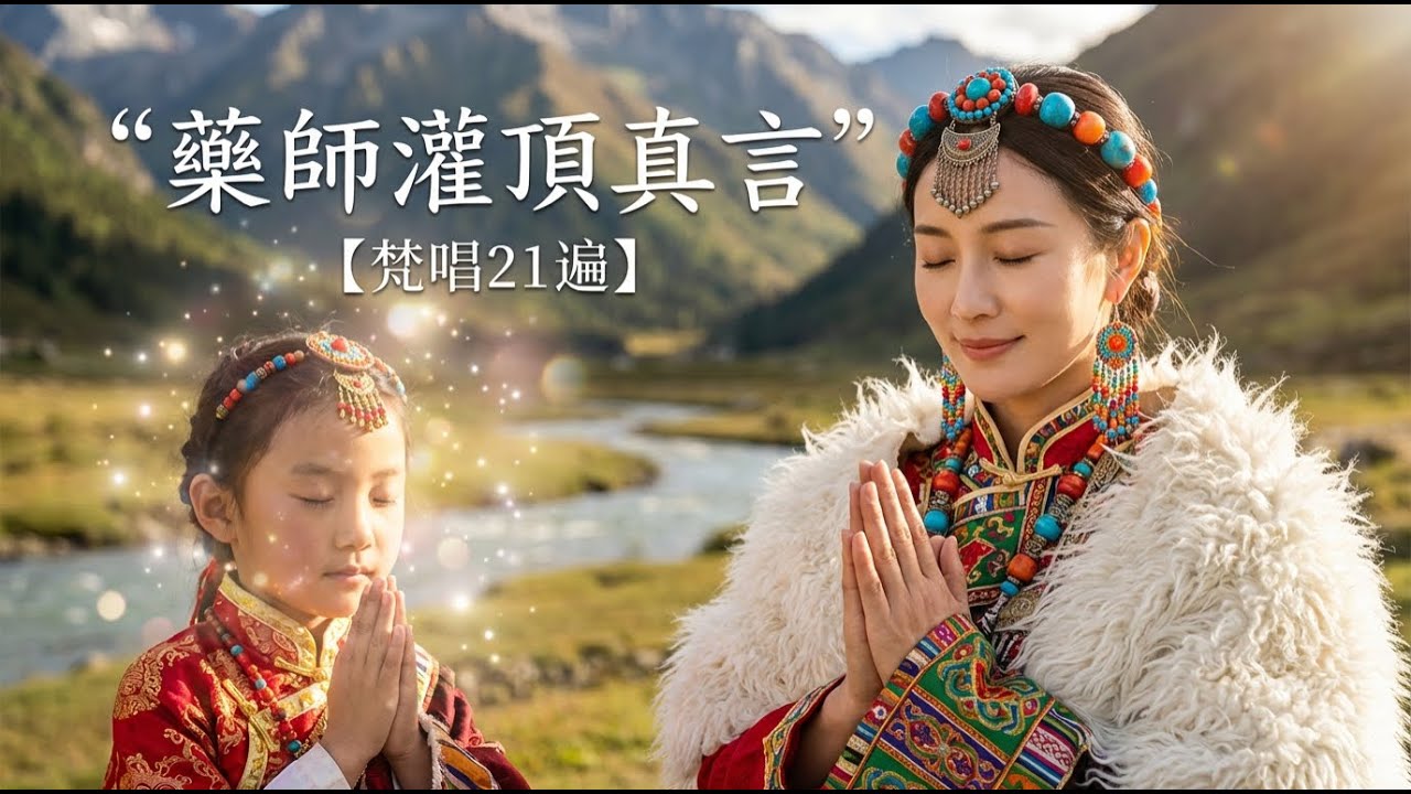 【心經】藏地天籟療癒MV 冥想放鬆必備，驅散雜念，舒緩心靈疲憊， 放鬆減壓必備，減輕生活焦慮，找回內心自在The Heavenly Sounds of Tibet for Healing!