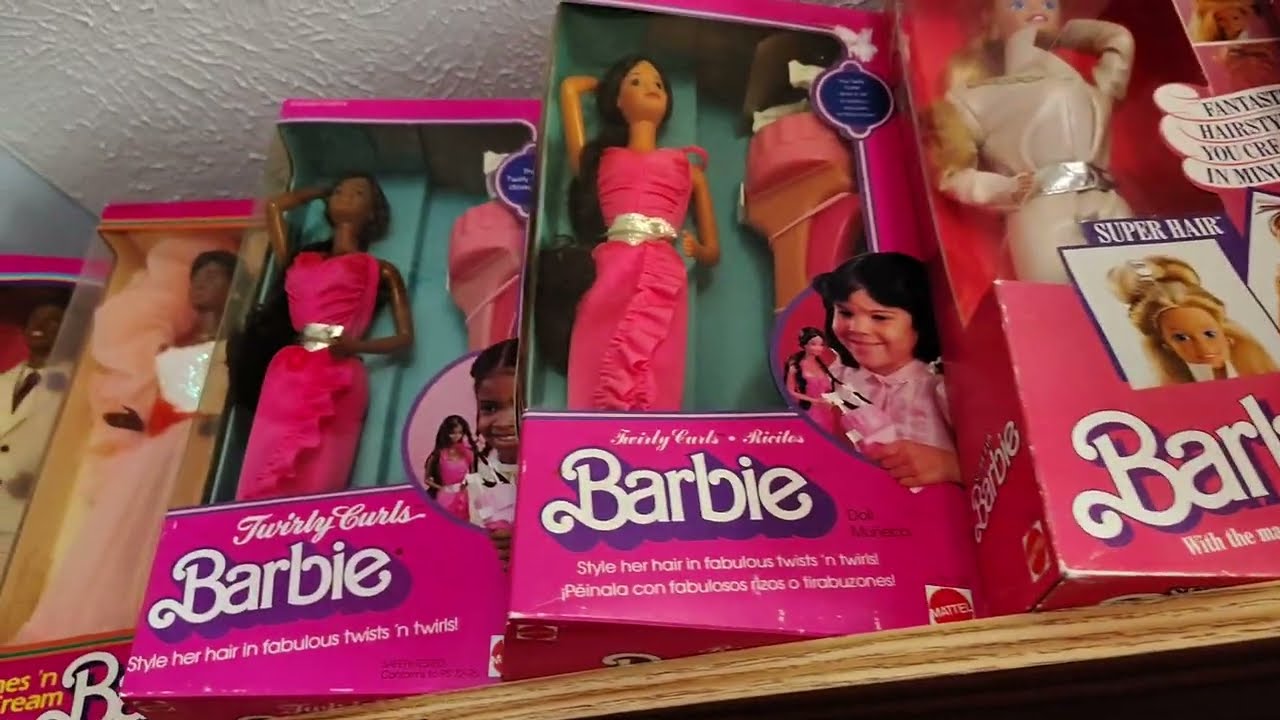 Barbie Dolls of the Week #398: Tour my whole Barbie Collection with me! Part one of two! By request.