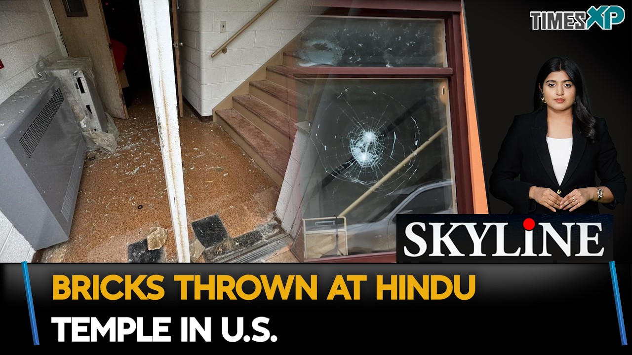 Bricks Thrown At Hindu Temple In The U.S.| Indians In The U.S.