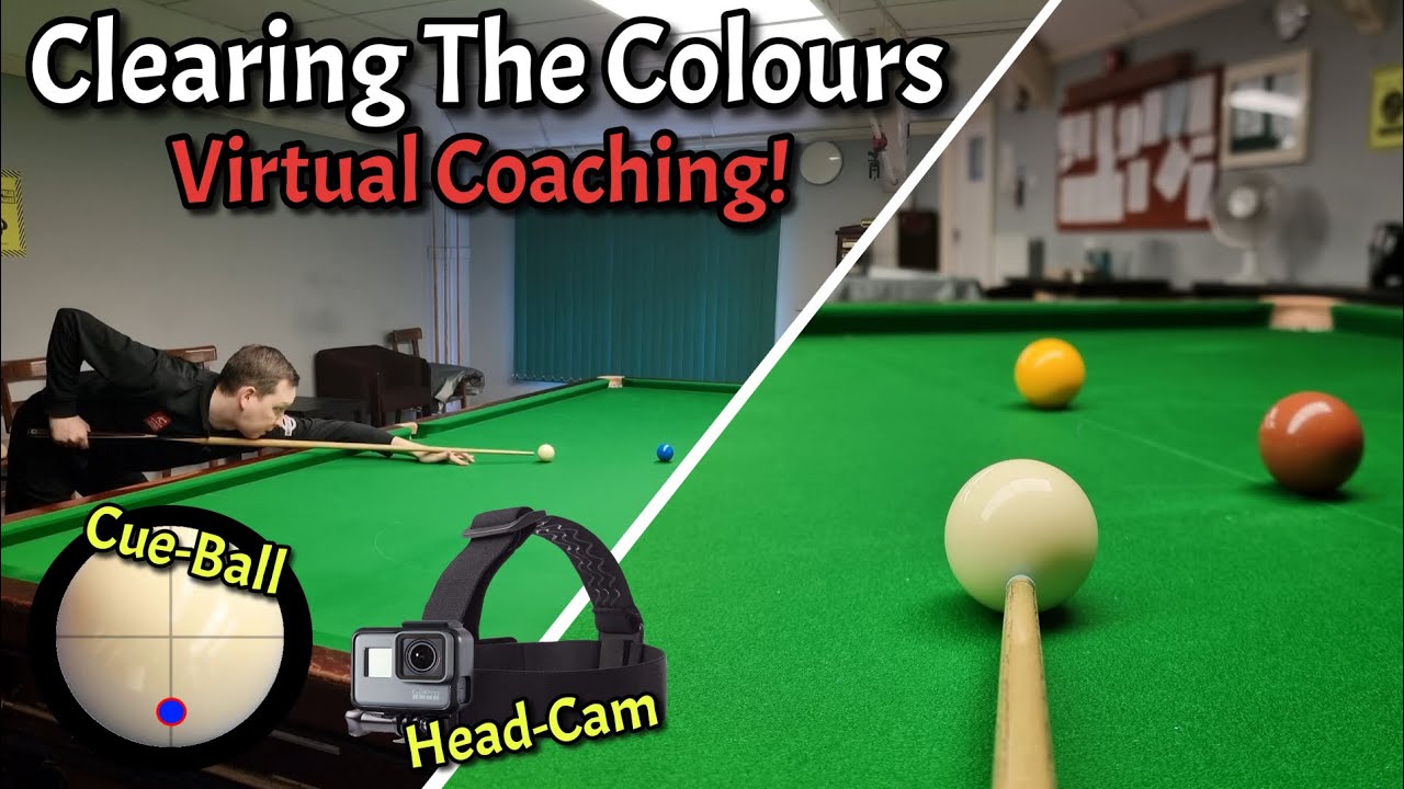 SNOOKER Colours Clearance | HEADCAM Lesson