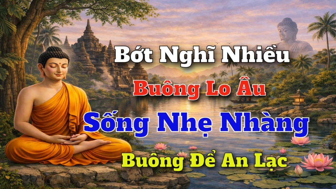 Nghe Phật Dạy Nghe Để Thấu: Buông Lo Âu, Buông Để An – Bí Quyết Chữa Lành Tâm Trí Kiệt Quệ