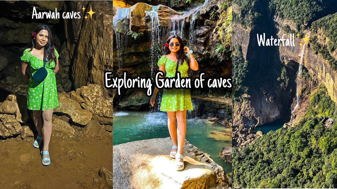 Episode 2-Exploring Garden of caves, Aarwah caves & waterfalls | Is it worth it? #LostinMeghalaya