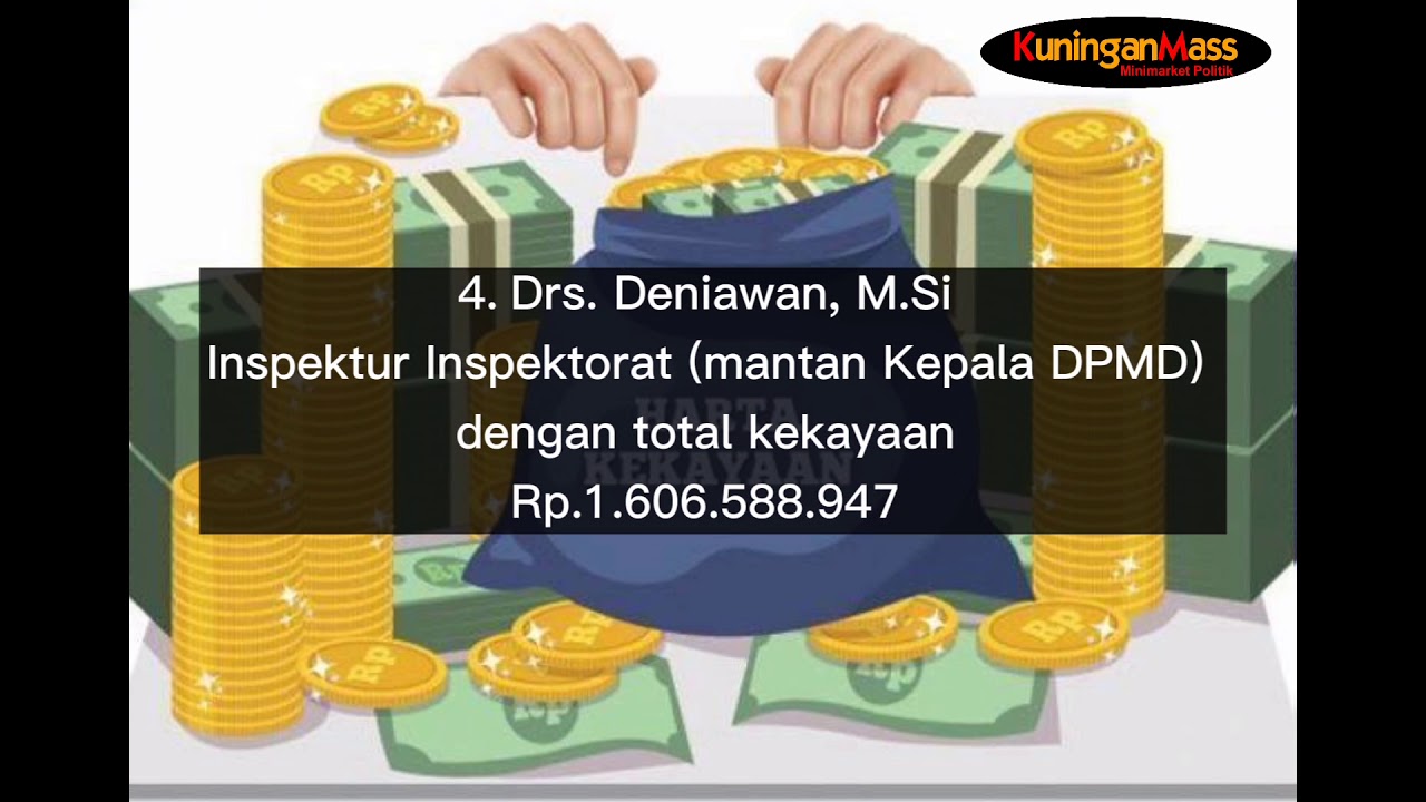 10 Pejabat Eselon 2 Terkaya di Kuningan