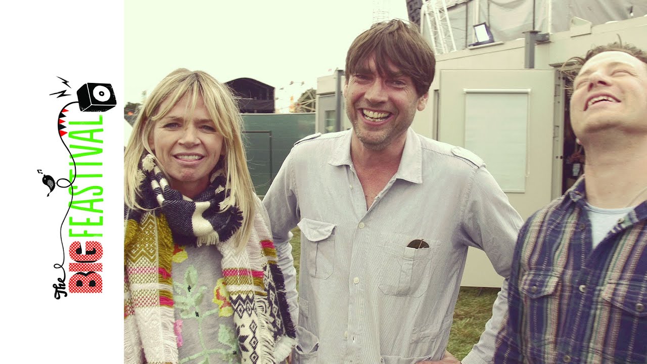 Jamie Oliver & Alex James Backstage at The Big Feastival // Zoe Ball OFF AIR