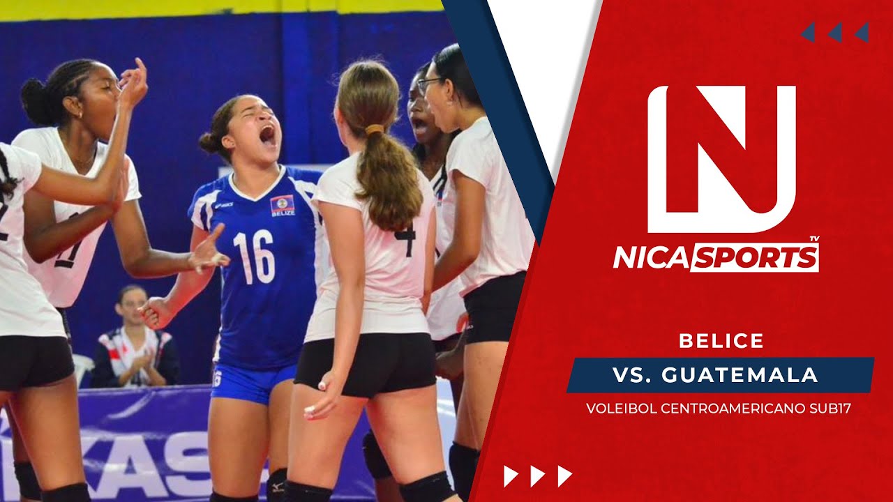 📡 EN VIVO 🏐 Voleibol Femenil | Belice 🇧🇿🆚 🇬🇹 Guatemala | Centroamericano U17