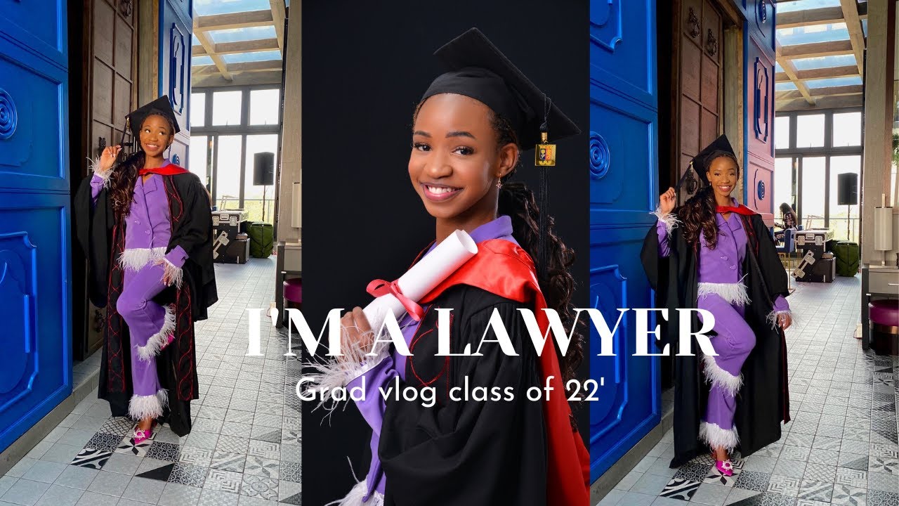 GRADUATION VLOG: I'M OFFICIALLY A LAWYER!👩🏽‍🎓