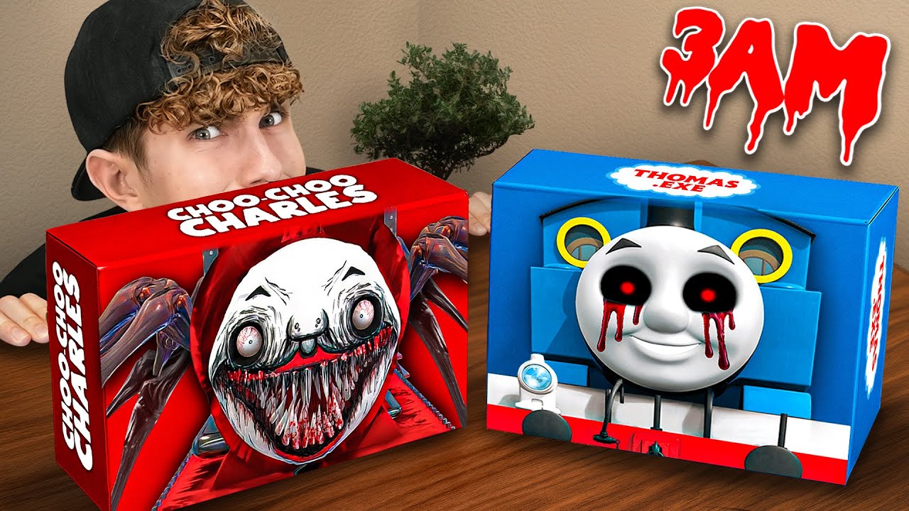 НИКОГДА НЕ ОТКРЫВАЙ МИСТЕРИ-БОКСЫ THOMAS.EXE CHOO CHOO CHARLES в 3 ЧАСА НОЧИ!!