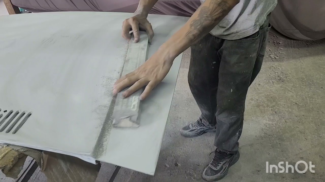 Como fazer taqueamento perfeito no capô dos gols quadrados?Hobista e profissional da pintura!!!