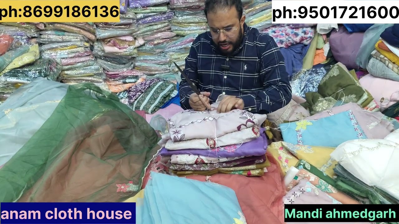 ਔਰਗੰਜਾ ਦੇ ਵਰਕ ਵਾਲੇ ਸੂਟ ਸੇਲ ਧਮਾਕਾ ਲੱਗ ਚੁੱਕੀ ਹੈ ਸਿਰਫ 250 ਰੁਪਏ ਦਾ ਸੂਟ 