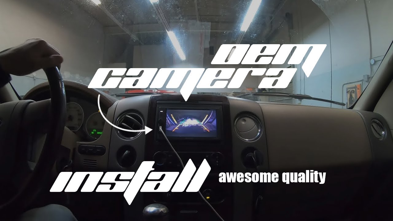 Ford F-150 OEM Backup Camera Install