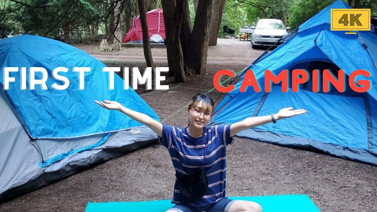 Mayu's First Camping Trip! [Rockwood Campsite Toronto]