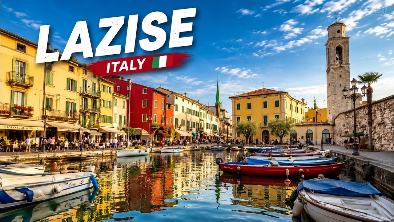 Why Locals Call Lazise the Crown Jewel of Lake Garda in 4K