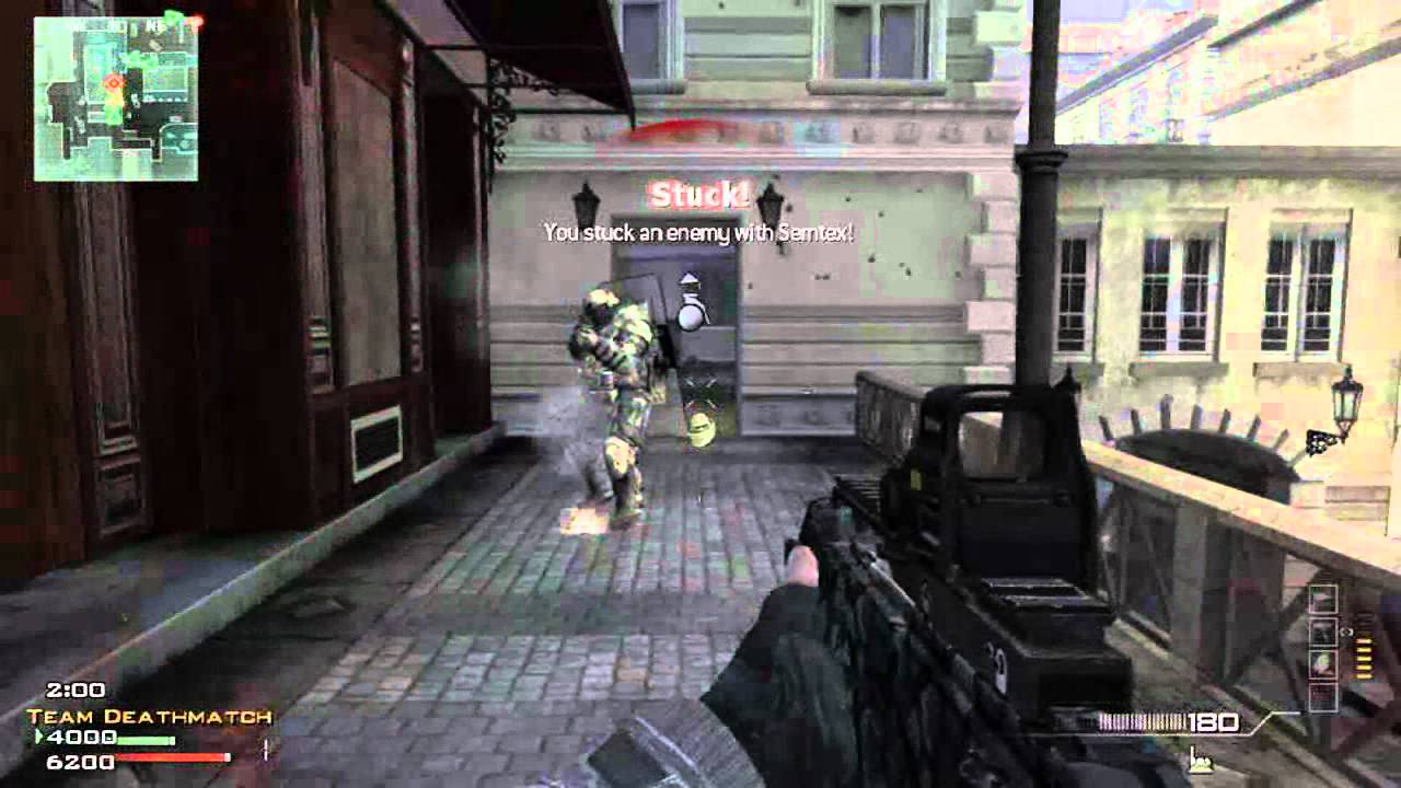 Friend Stole My Grenade Stick Kill!!!! - MW3 Call of Duty