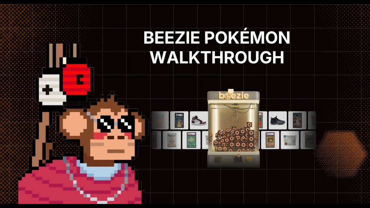 Beezie Pokémon Claw Machine and Marketplace | Tenero