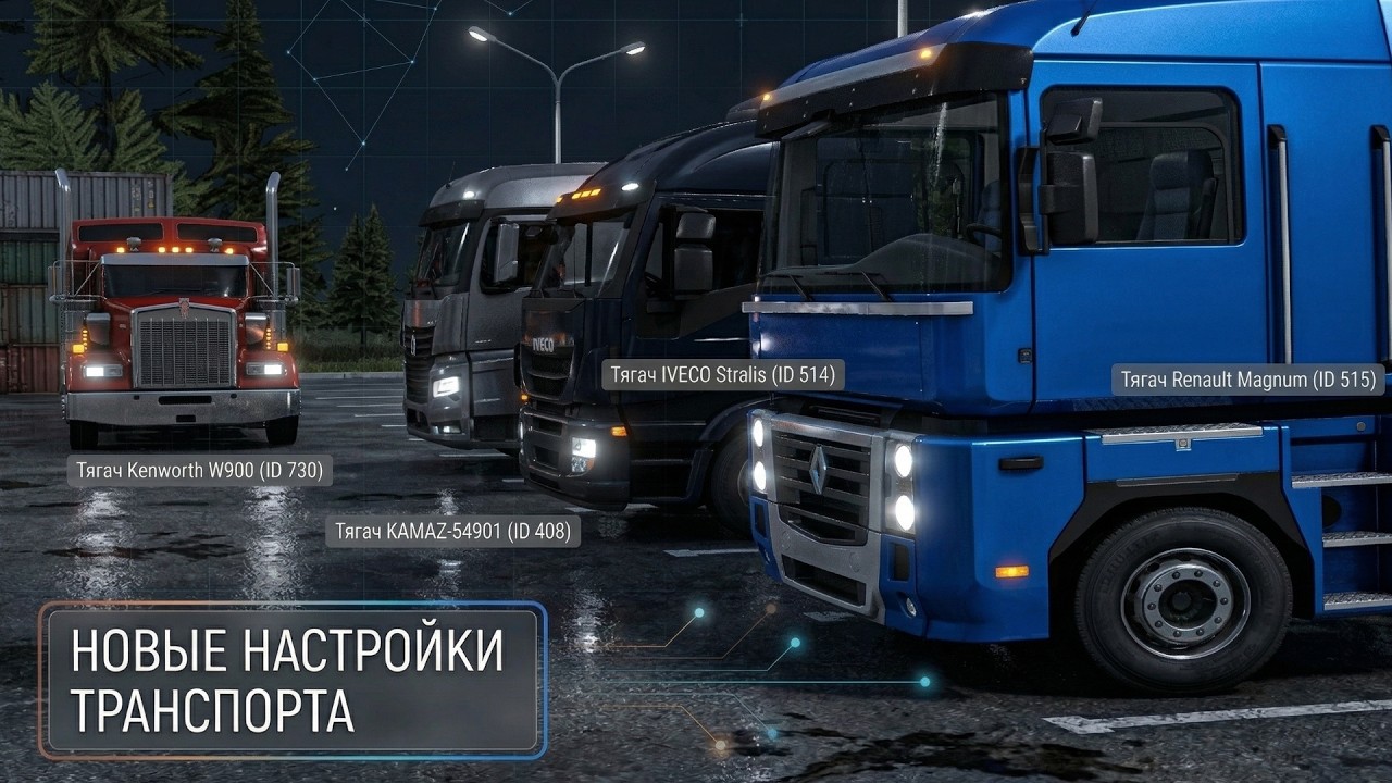 НОВЫЕ НАСТРОЙКИ ТРАНСПОРТА ДАЛЬНОБОЙЩИКОВ AMAZING ONLINE (GTA CRMP)