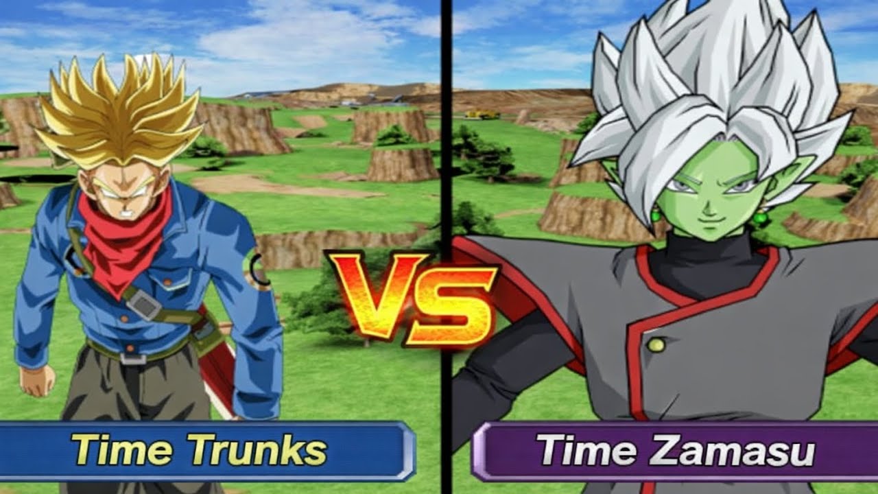 Time Trunks Vs Time Zamasu | Dragon Ball Budokai Tenkaichi 4 