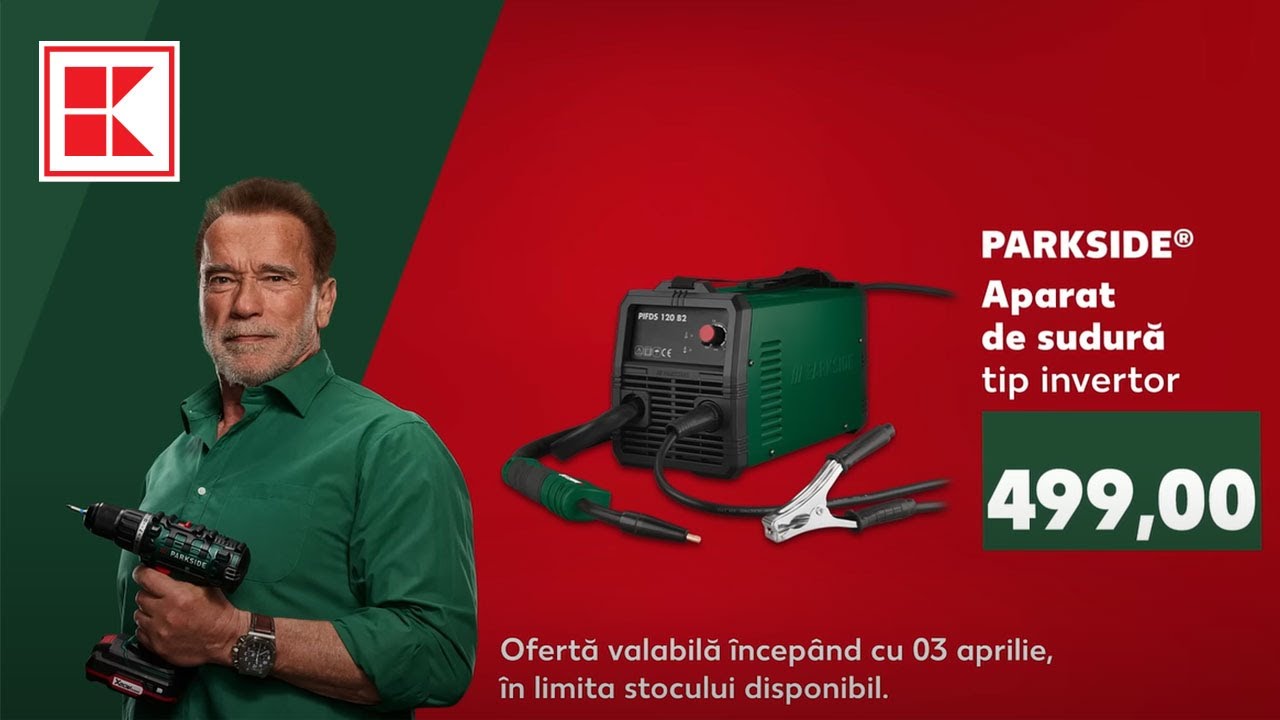 Oferta Kaufland din 3 aprilie: aparat de sudură și trusă cu unelte