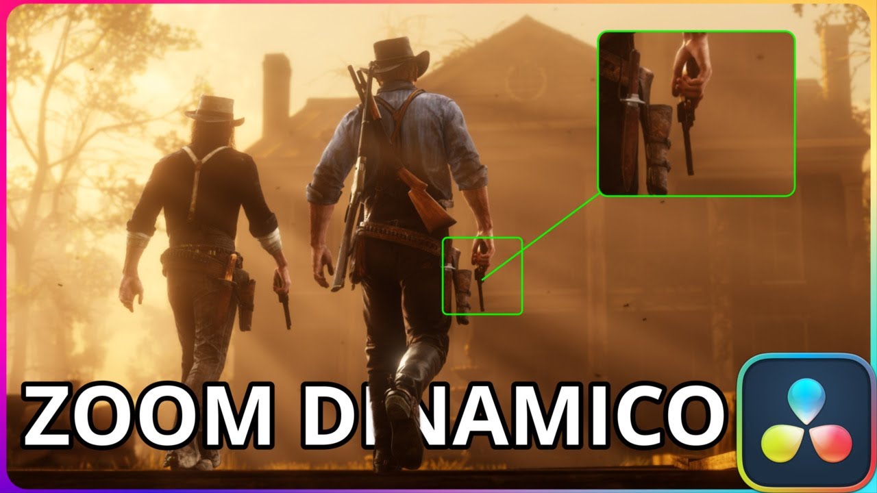 como utilizar el ZOOM DINAMICO de DAVINCI RESOLVE | TUTORIAL en ESPAÑOL