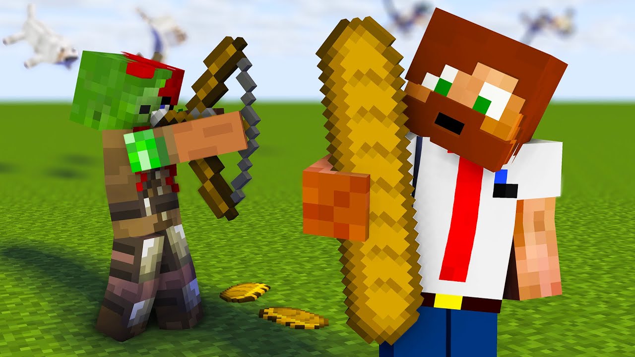 9 IDIOTISKA SAKER ATT GÖRA I MINECRAFT!