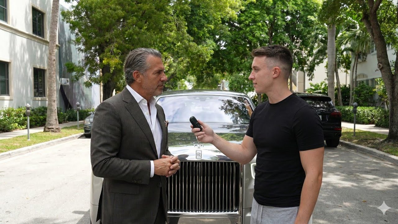 Asking a Rolls-Royce Owner how He Became Rich