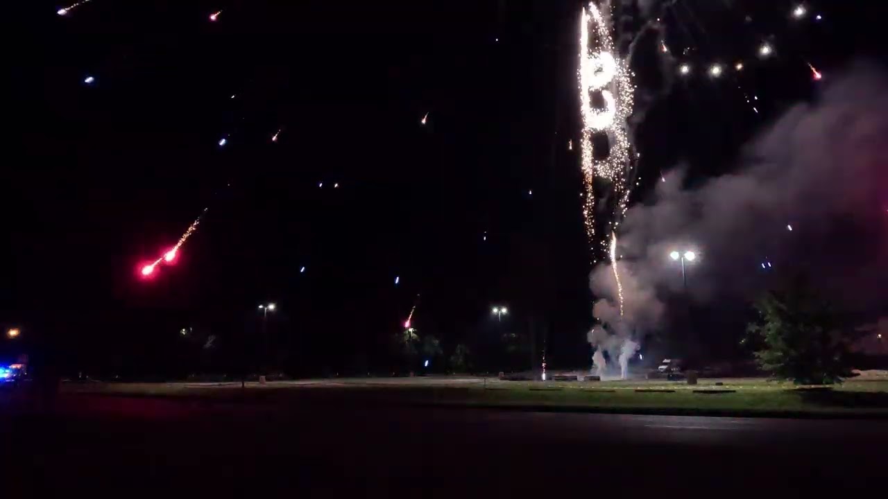 Shorebirds Fireworks 7/3/2025 Tripod Show 🎇 | 4K Boom Boom Action