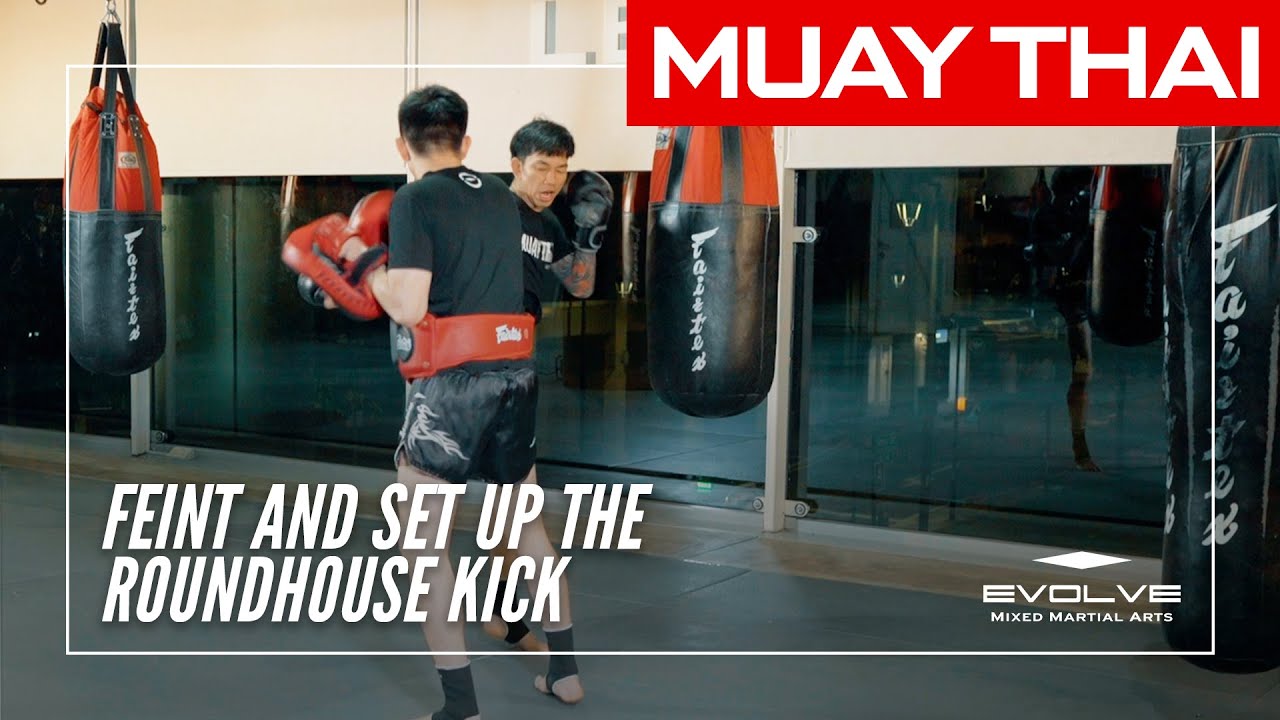 Muay Thai Training Series: Muay Tae -  Feint And Set Up The Roundhouse Kick