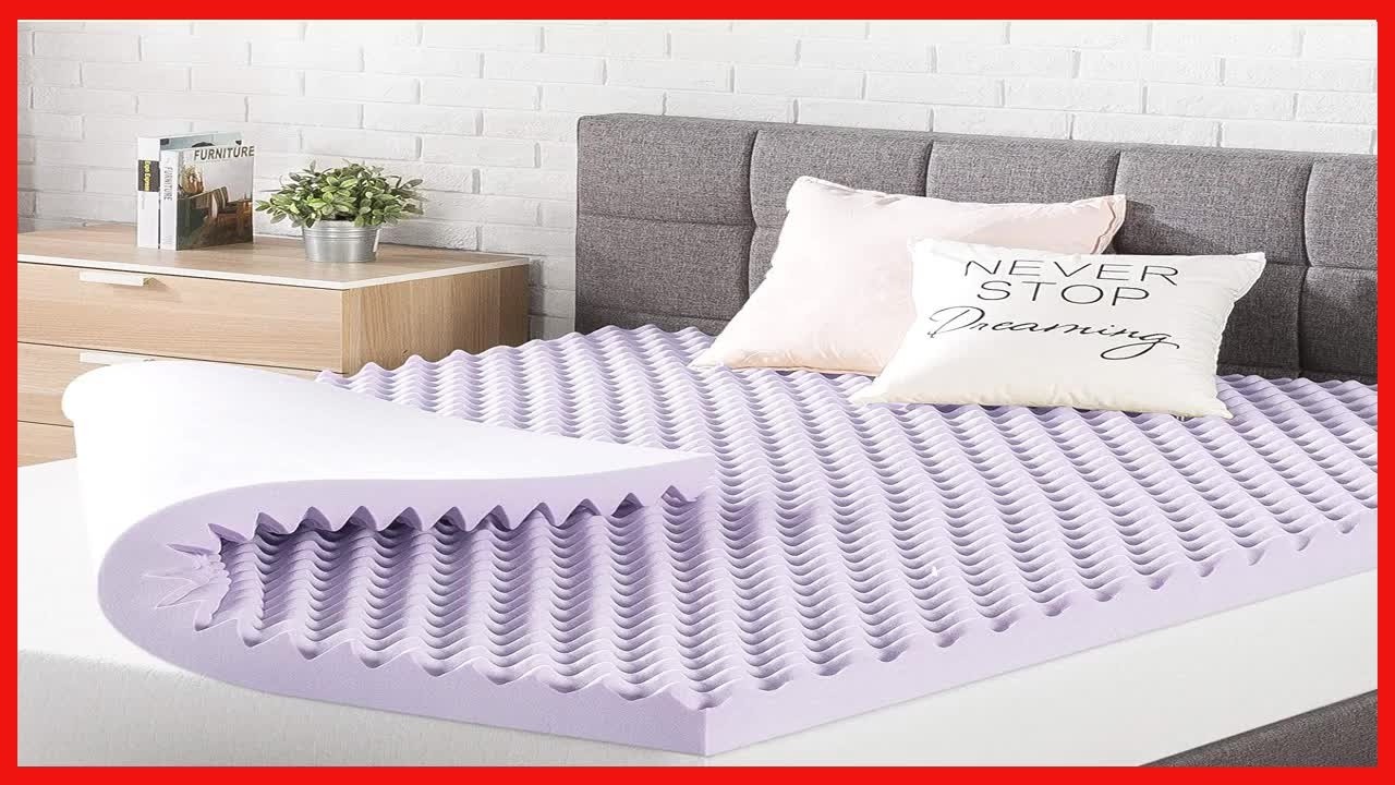 Experience Ultimate Comfort with Our Lavender-Infused Memory Foam Topper