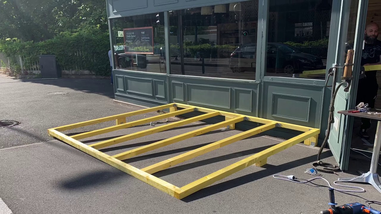 Terrasse pour un restaurant