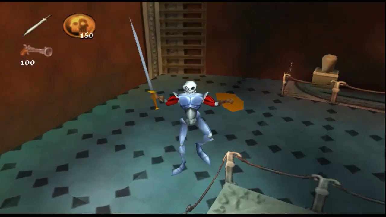 MediEvil II  El Museo y Restos de Tiranosaurio