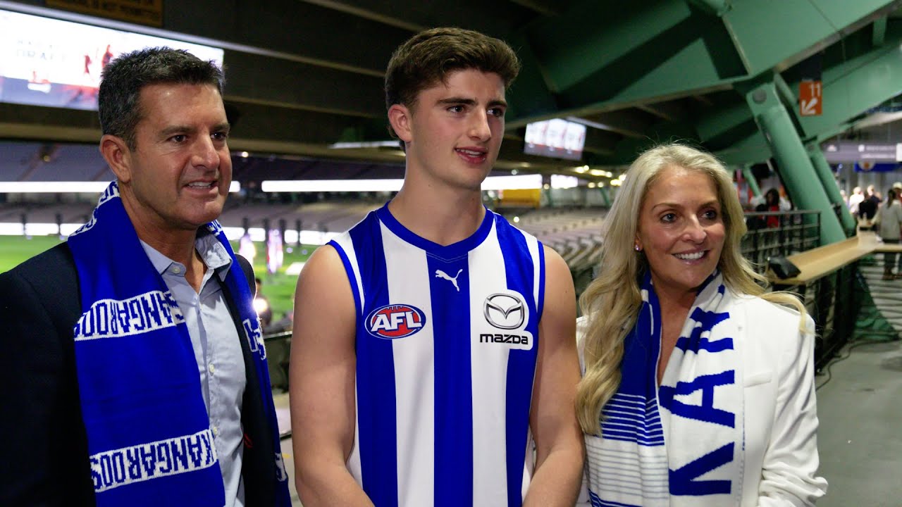 'I did shed a tear': Proud Sheezels join Kangaroos family (November 29, 2022)