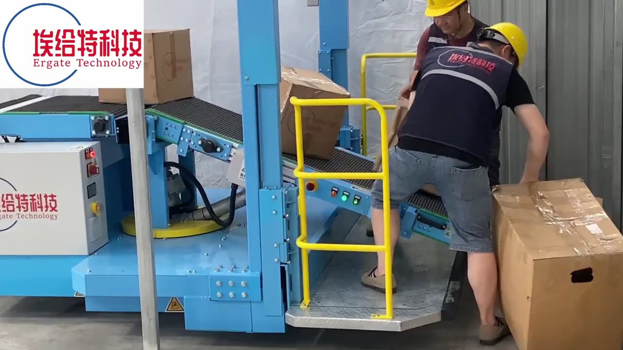 How to load and unload tires more efficiently #warehouse  #container