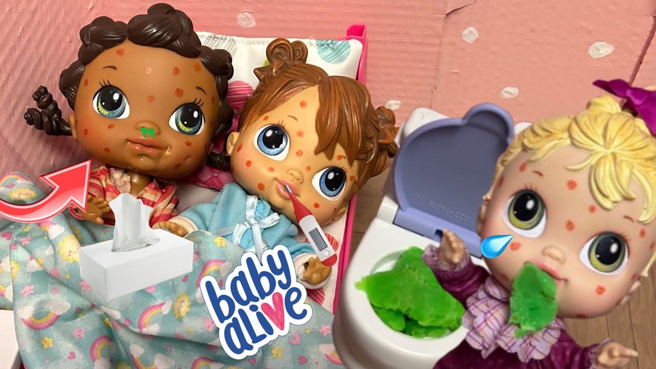 NEW Baby alive crib life dolls are Sick and throw up! 🤮