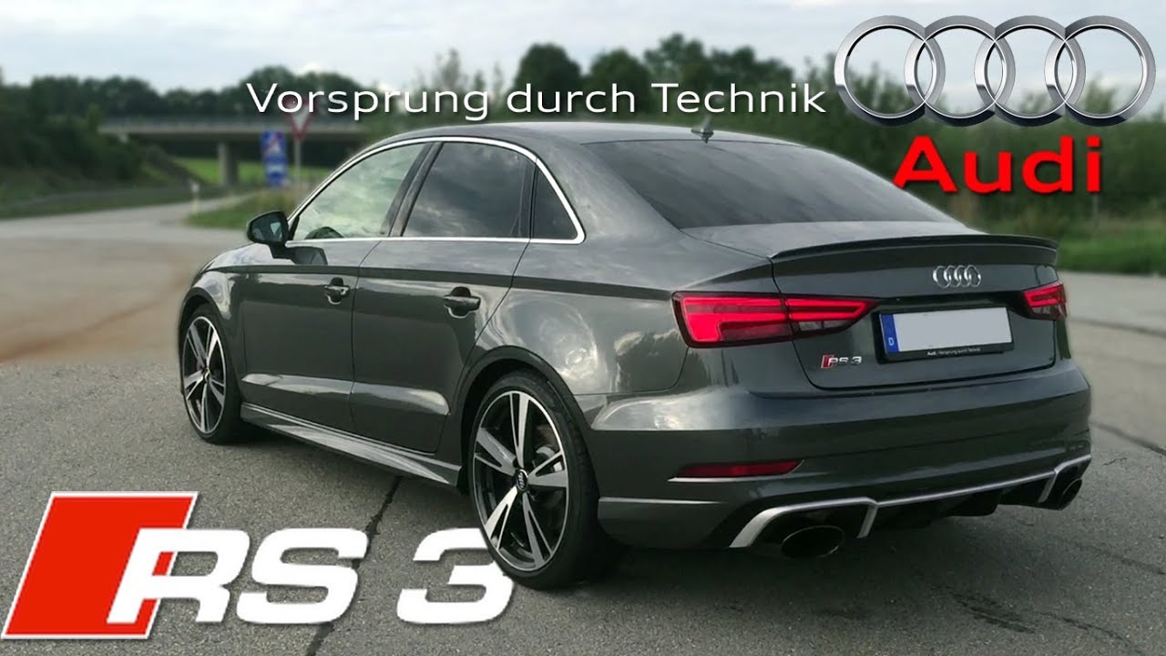 2018 Audi RS3 Sedan (400Hp) pure SOUND ✔