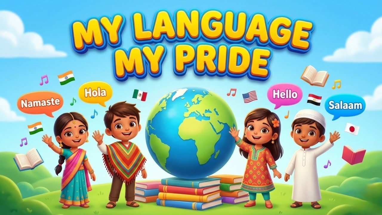 My Language, My Pride | International Mother Language Day Song for Kids | 21 February