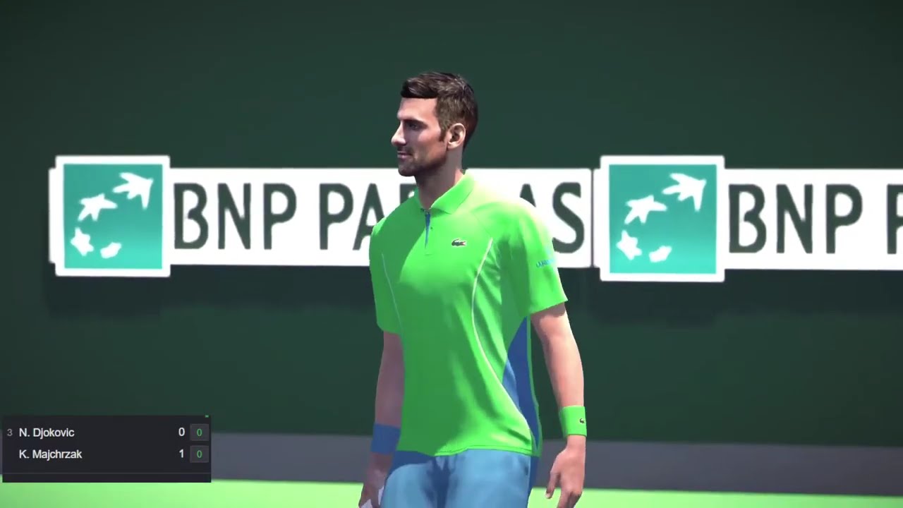🔴Live: Novak Djokovic Vs Kamil Majchrzak - Indian Wells 2026 ATP 1000 - R64 - Official game ATP