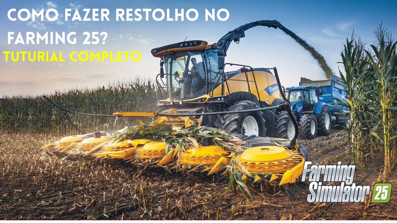 COMO FAZER RESTOLHO NO FARMING 25?TUTURIAL COMPLETO