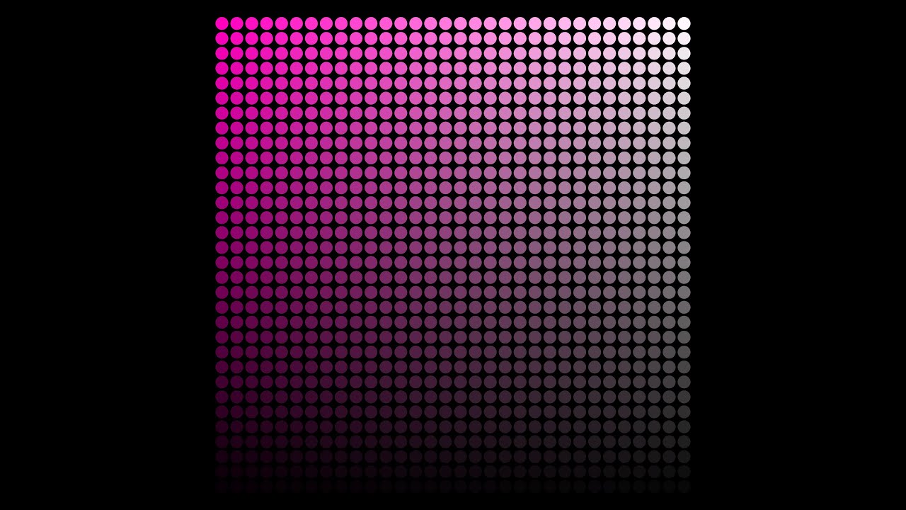 Kurs Generative Gestaltung // Farbige Punkte // F2 // HSB Farbmodell